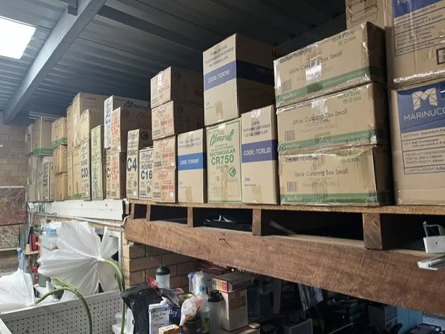 Chinese takeaway containers stocked in Tuncurry at Great Lakes Packaging & Party Supplies