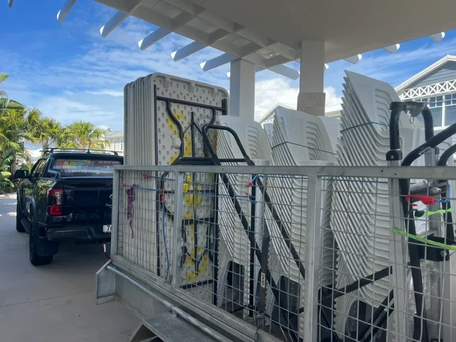 Trailer loaded with stock for a local delivery from Great Lakes Packaging & Party Supplies