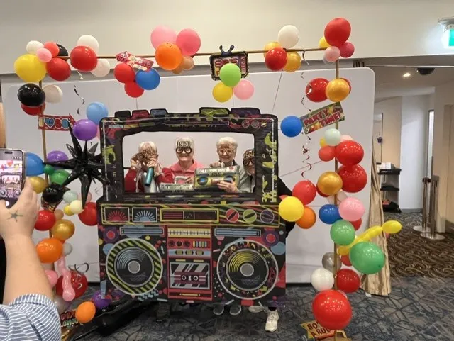 Themed party supplies arrangement at Great Lakes Packaging & Party Supplies in Tuncurry